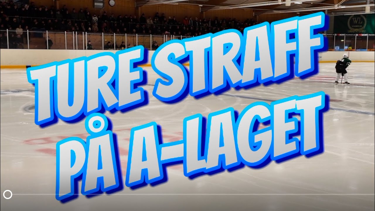 Ture slår straff på A-laget, dämpad stämning samt så gör Tures idol mål.