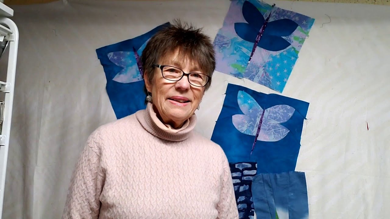 Free Cut Piecing Part 8 Dragonflies