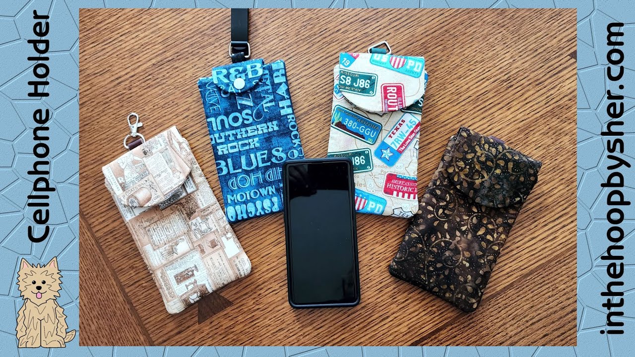 Small Cellphone Holder (5x7 hoop)