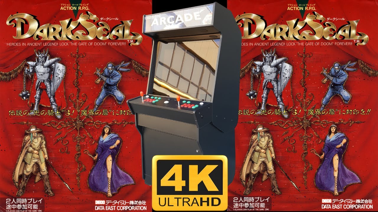 Dark Seal | ARCADE | 4K60ᶠᵖˢ UHD🔴 | Longplay Walkthrough Playthrough Full Movie Game
