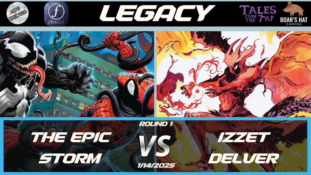 The Epic Storm против izzet Delver [MTG Legacy, 1-й раунд]