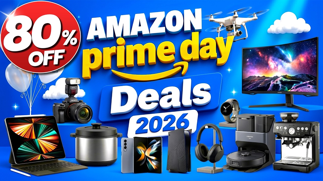 Biggest 80% OFF! - 65 Amazon Prime Day Deals 2026