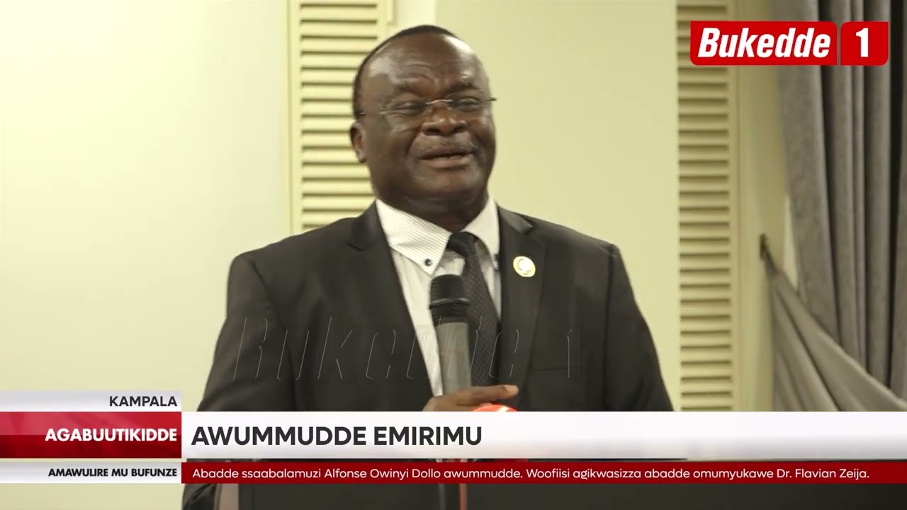 Agabuutikidde:Ssaabalamuzi Alfonse Owiny Dolo yawezezza emyaka 70 abalamuzi kwebawumulira.ALEKULIDDE