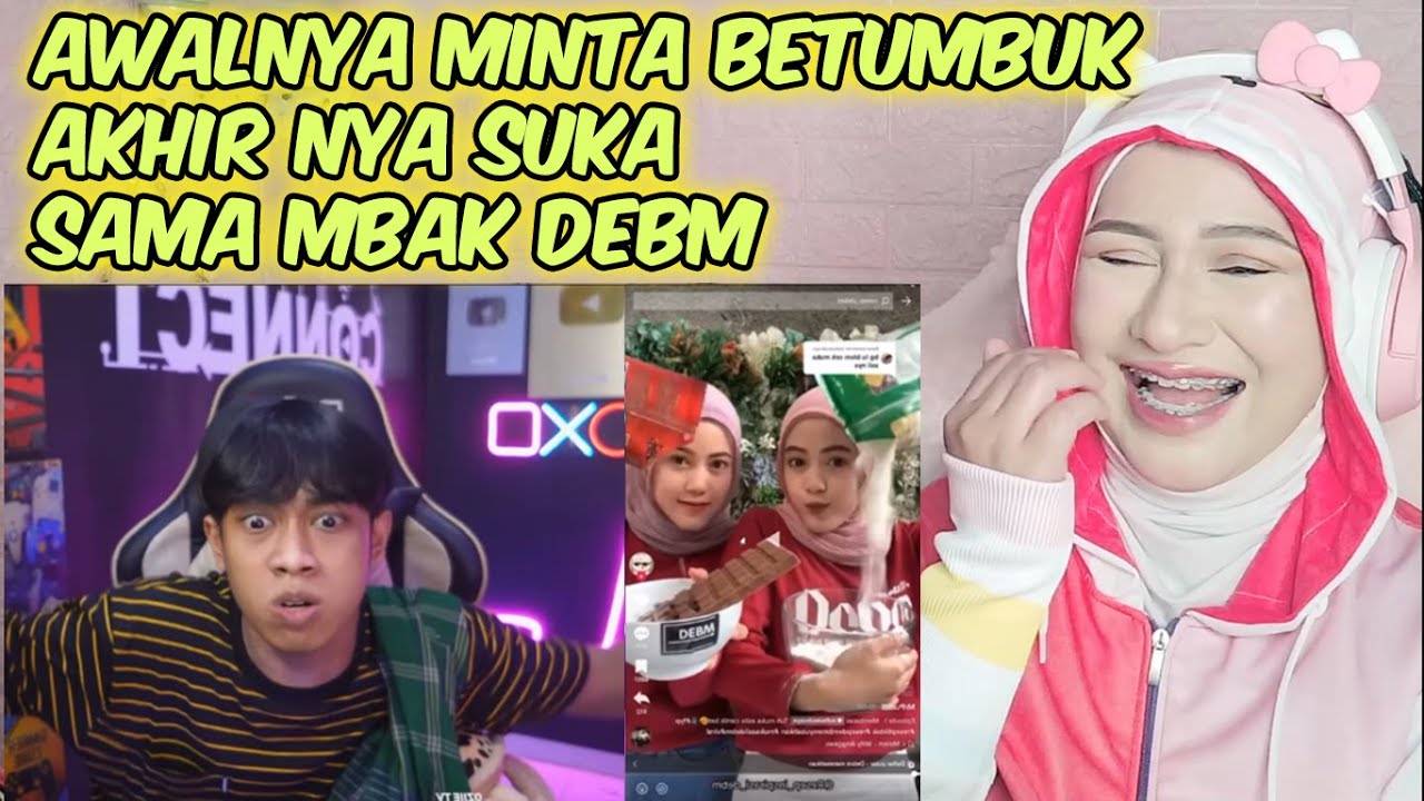 DEBM MEMANG CANTIK CANTIK NGESELIN ‼️ REACTION ON REACTION OZIIE TV