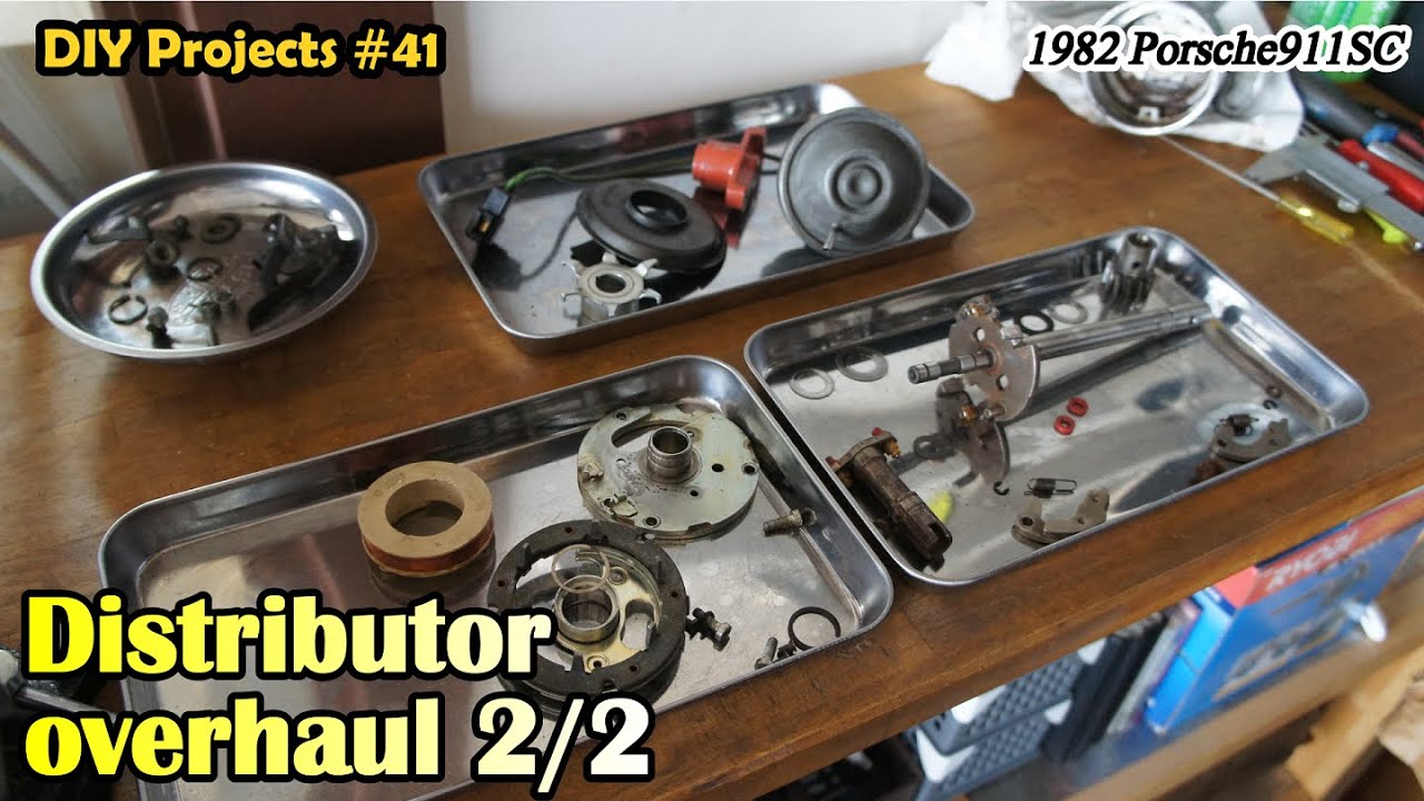 デスビ分解（後編）【ポルシェ911SC整備#41】 Distributor disassembly Porsche911SC