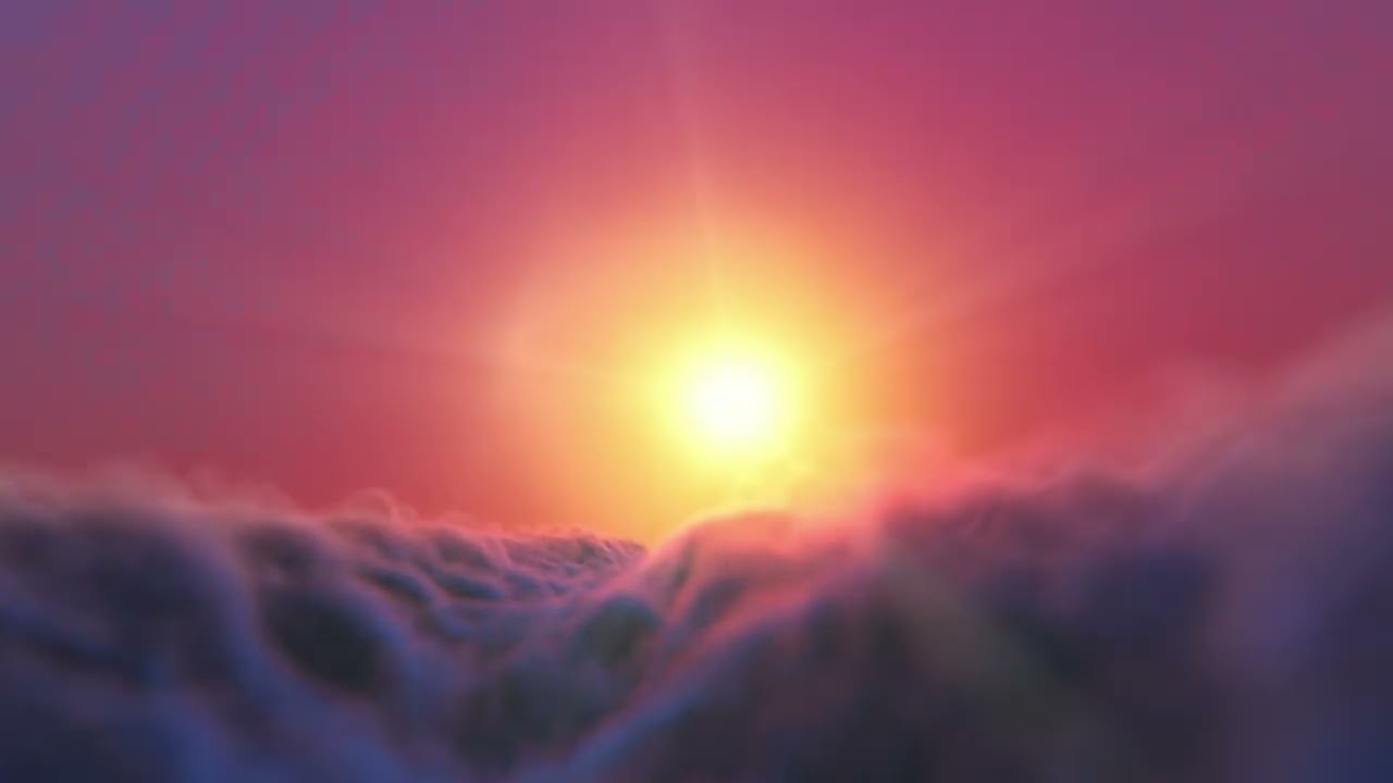 Peaceful visuals with heavy bass