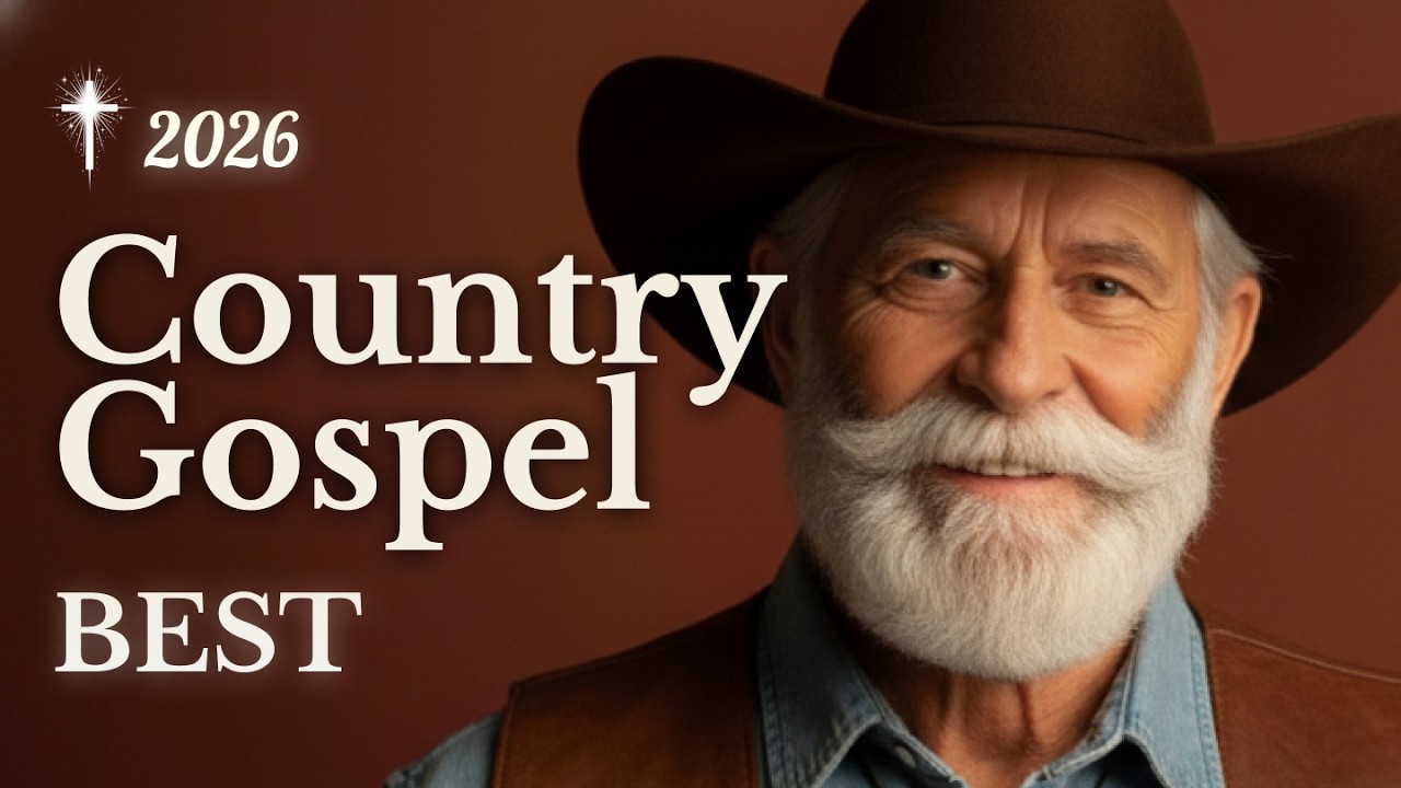 Best Vintage Country Gospel 🎵 I 4 Hour - Christian Songs for Seniors 🇺🇸 I Old Hymns