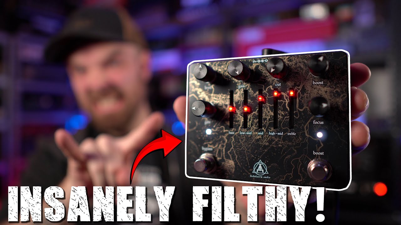 The joy of playing with RIDICULOUS distortion!
