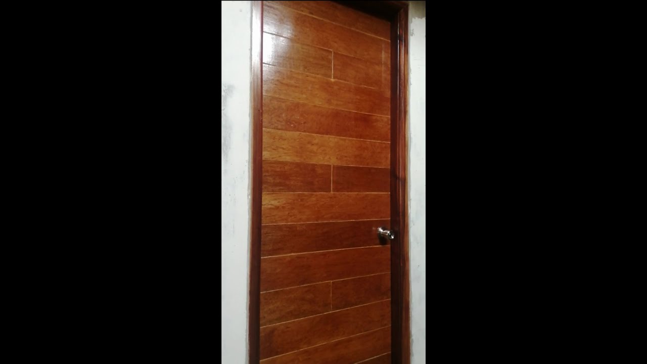 DIY Plywood Door