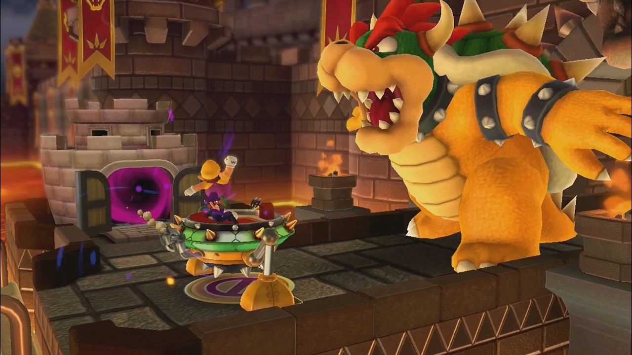 Mario Party 10 - Waluigi vs Mario vs Wario - Chaos Castle