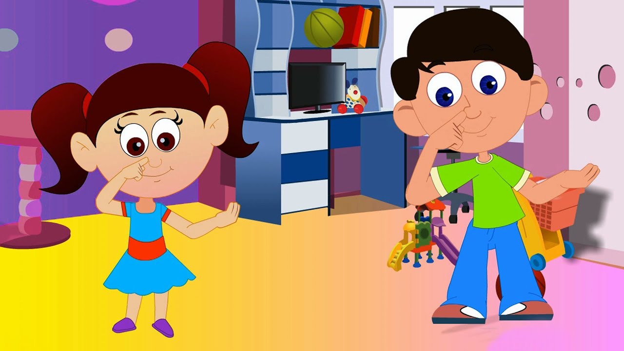 Head Shoulders Knees Nursery Rhyme