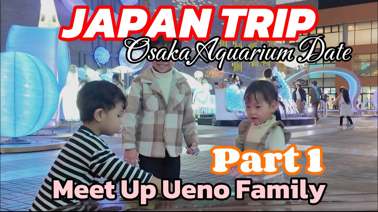JAPAN TRIP : Hai Ueno Family 🇯🇵 Part 1