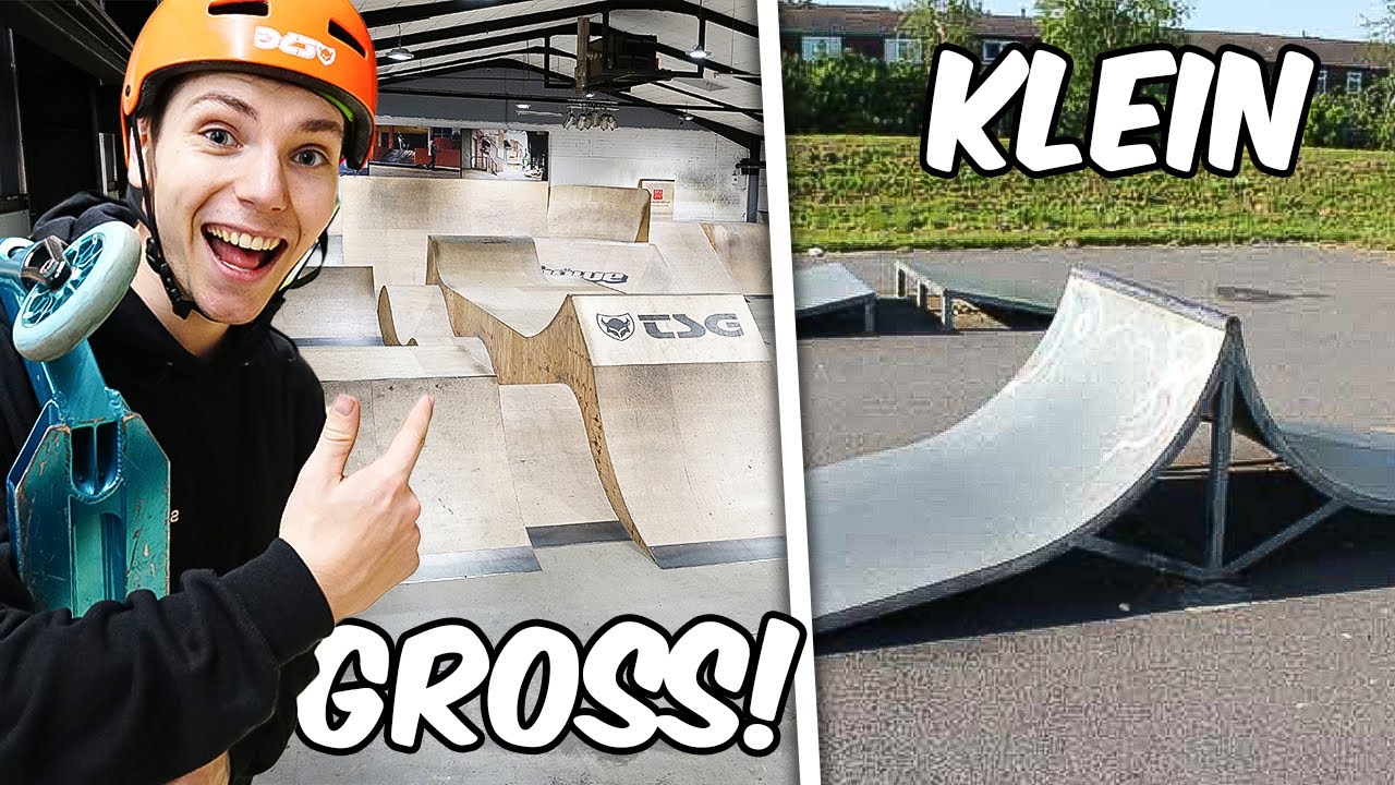 Kleinster VS Grösster SKATEPARK DEUTSCHLANDS!