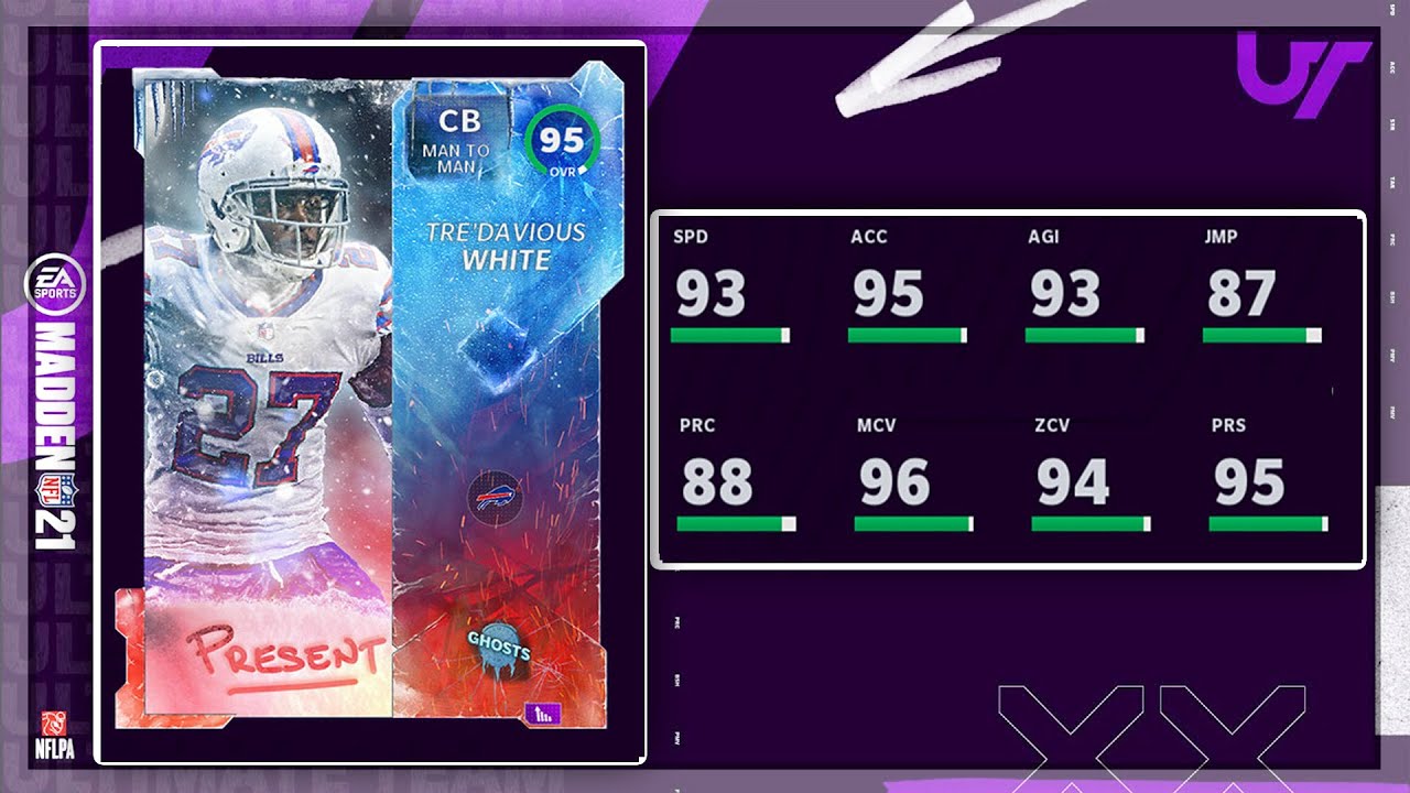MUT 21 ZERO CHILL PART 2? NEW GHOST CARDS COMING TOMORROW! 95 OVERALL TRE'DAVIOUS WHITE! | MADDEN 21