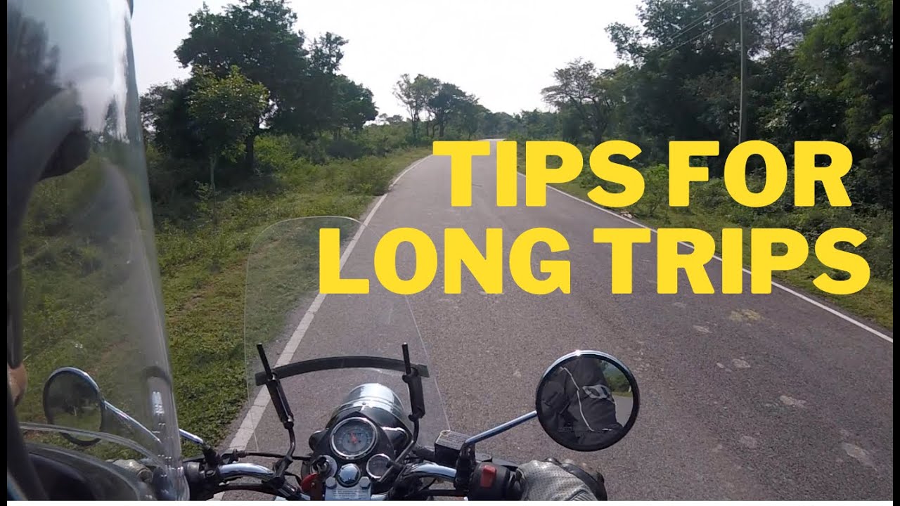 Long motorcycle trips - How to avoid exhaustion.