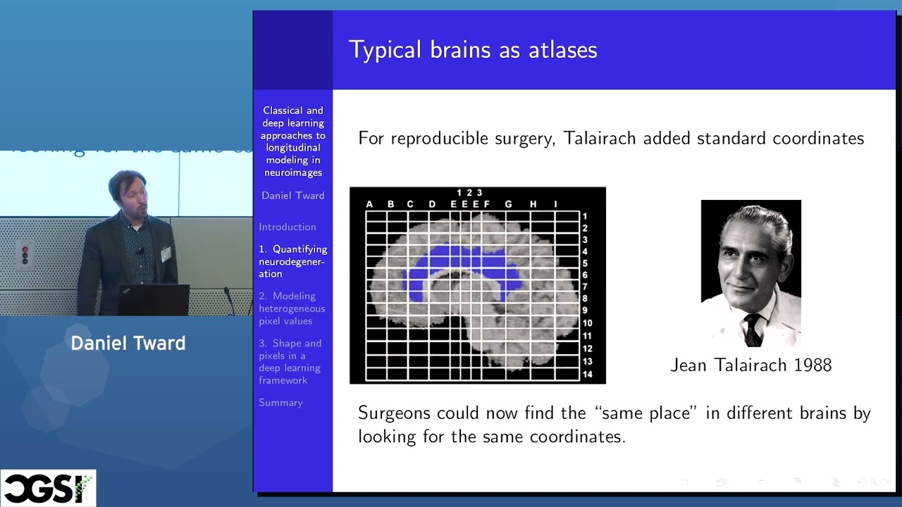 Daniel Tward | Classical and Deep Learning Approaches to Longitudinal Modeling in ... | CGSI 2024