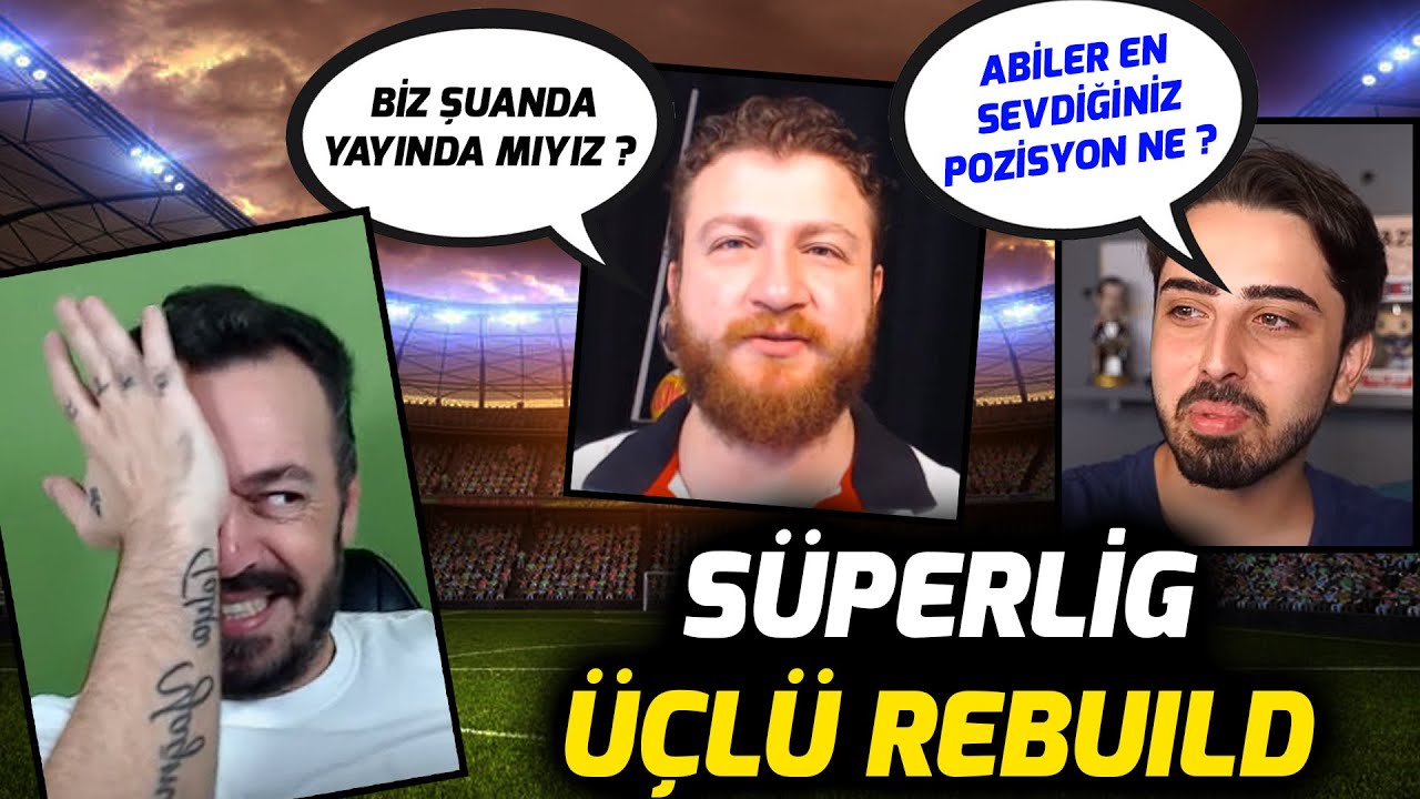YAŞLI OYUNCULAR SÜPER LİGE // ÜÇLÜ REBUILD SÜPERLİG // @UKarakullukcu @ardenpapazyan