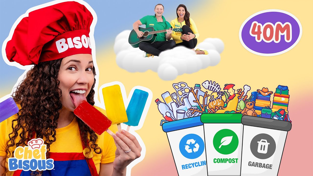 Preschool Summer Learning Activities: Mixing Colors, Trying New Foods, and Waste Sorting for Kids