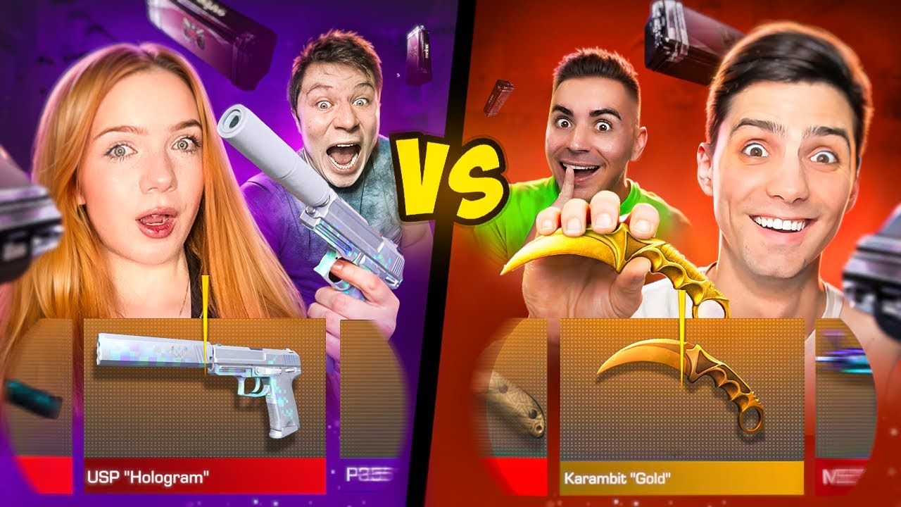 ДУЭЛЬ 2vs2 но КАЖДЫЙ РАУНД - ДРОП из КЕЙСА 🥵 Standoff 2