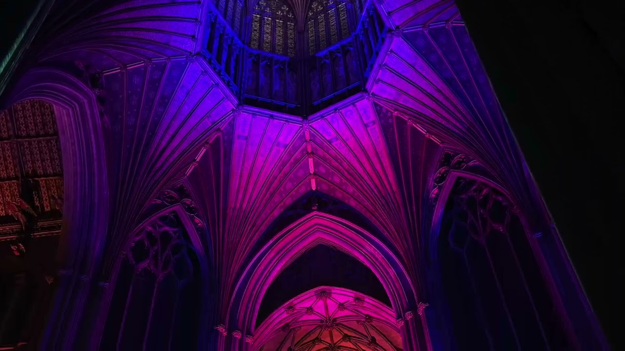 Ely Cathedral Light Show 2025
