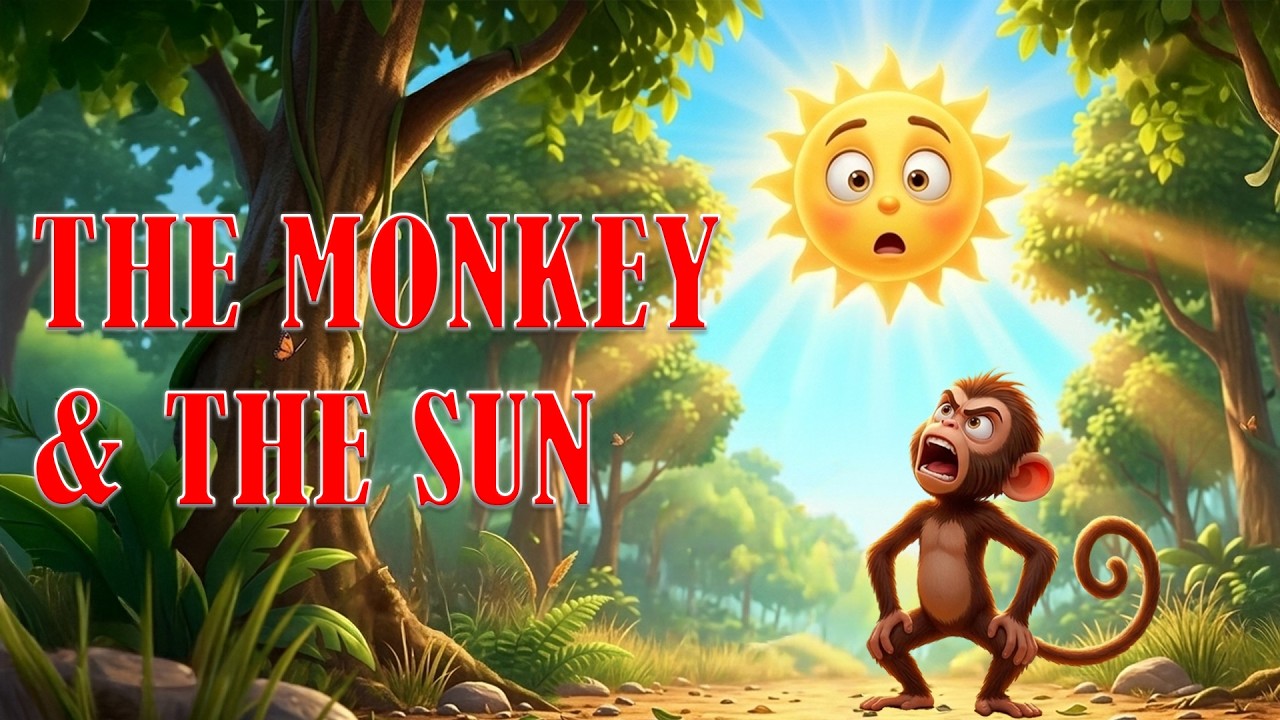The Monkey and the Sun-Moral stories