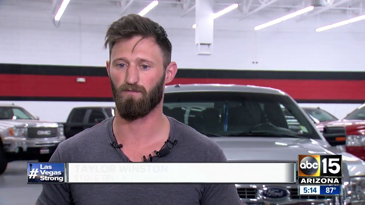 Las Vegas shooting hero gets truck of his own