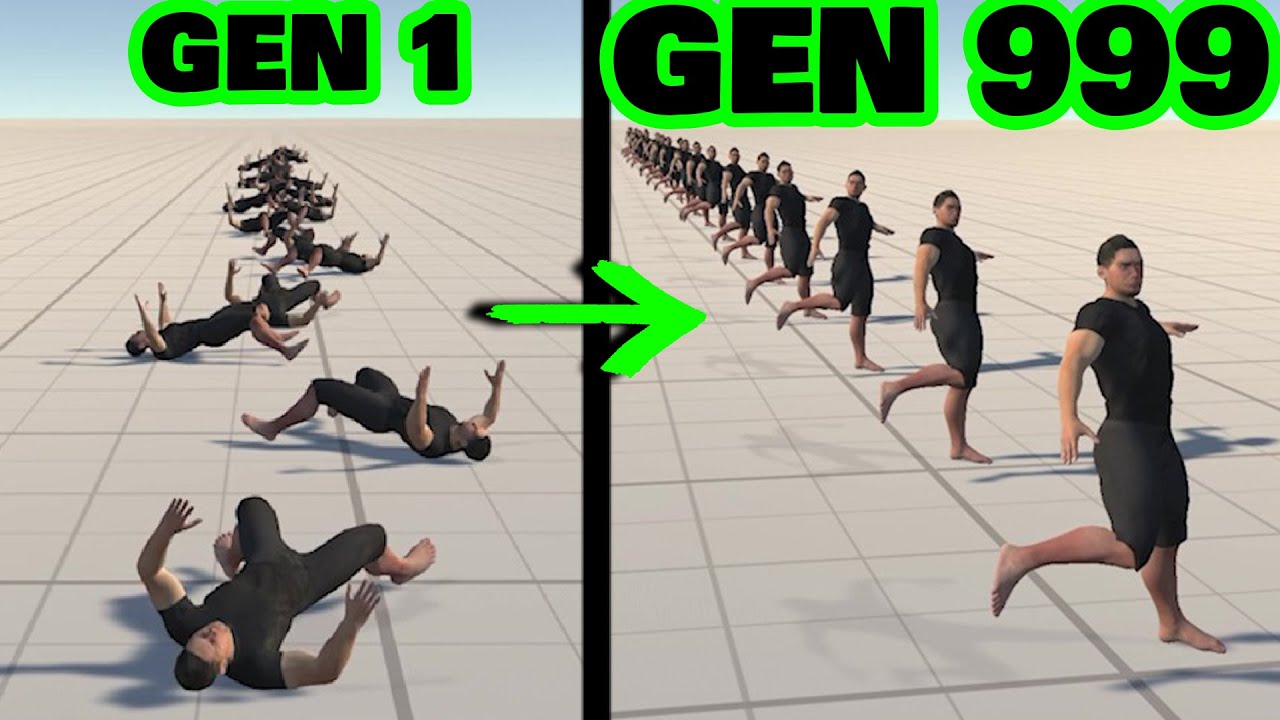ИИ учится ХОДИТЬ В 3D (Часть 2)