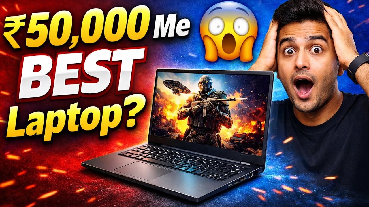 Laptop Under ₹50,000 Best 🔥 (Budget + Performance King) 
