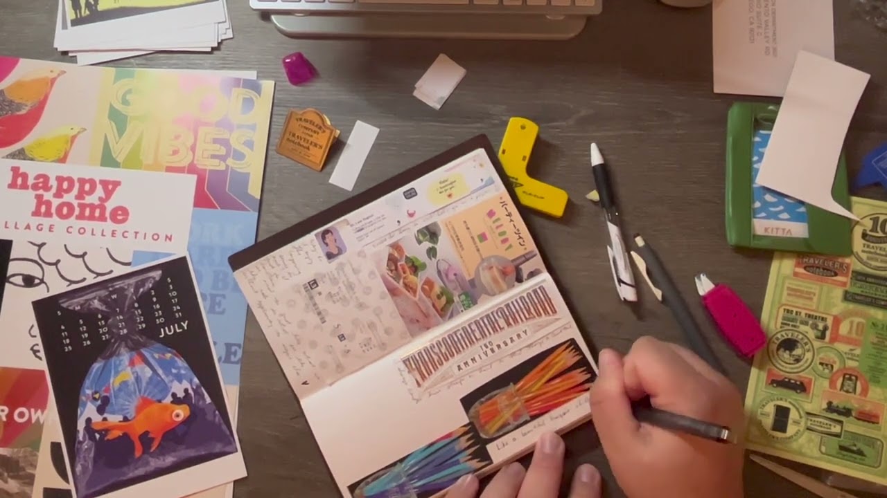 Journal With Me ~ Traveler's Notebook ~ Saturdays are for Stationery