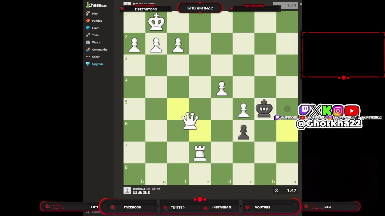 Chess lets go watch me drop my elo
