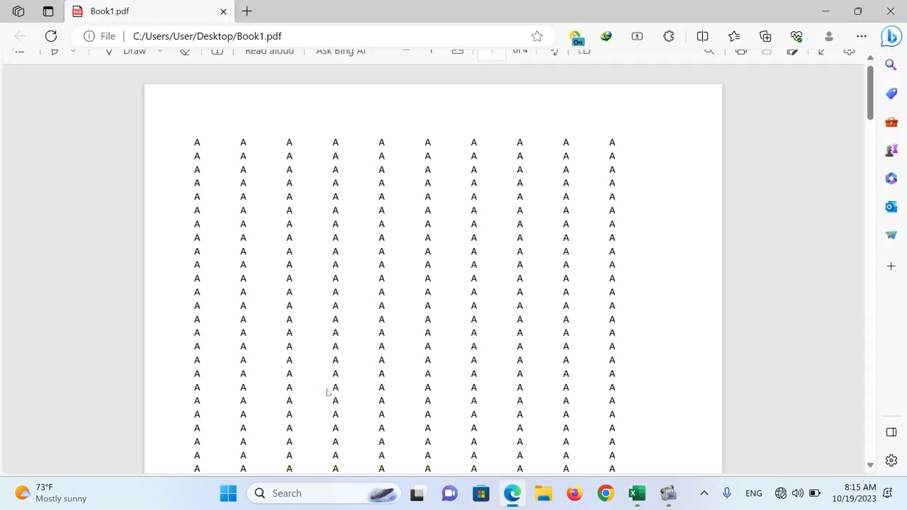 Excel မှ  Sheet အားလုံးကို Pdf File ပြောင်းနည်း