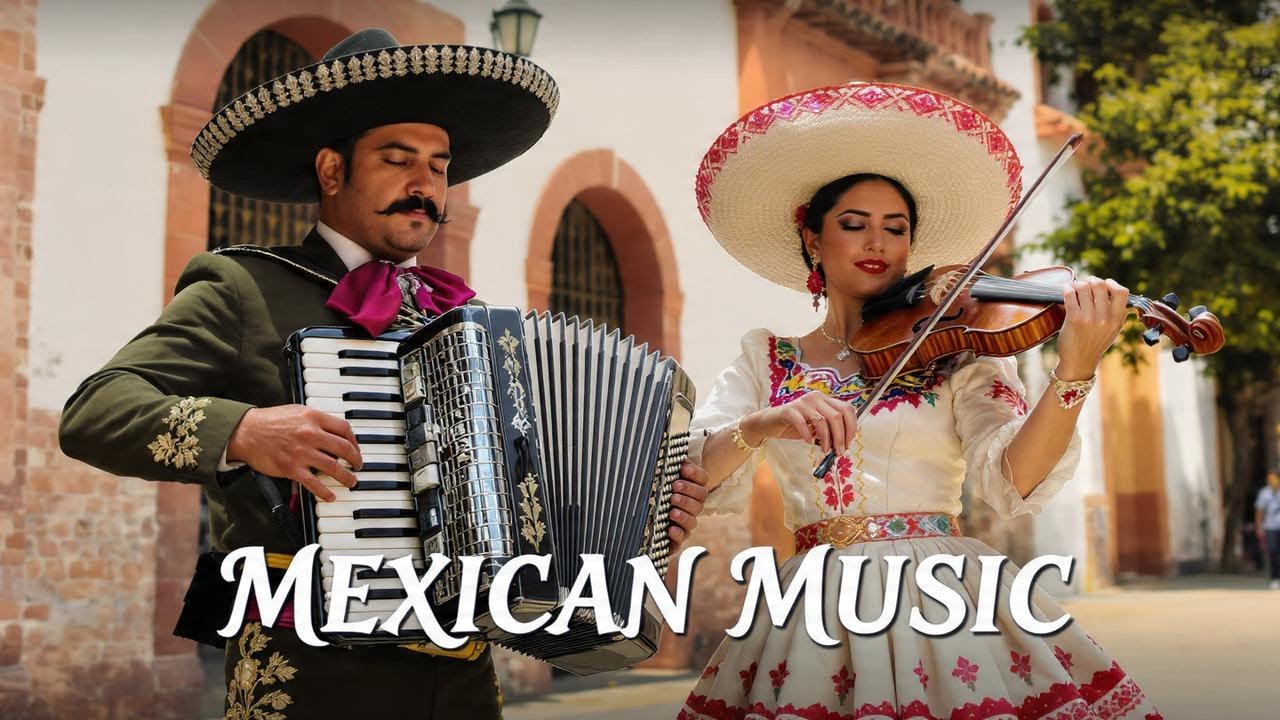 Top 10 Traditional Mexican Instrumentals | Mariachi & Folk Guitar Accordion Mix vol.71
