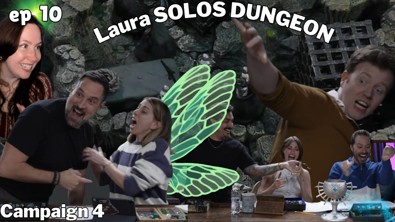 Critical Role Campaign 4 | Episode 10 Highlight Reaction Laura SOLOS A DUNGEON