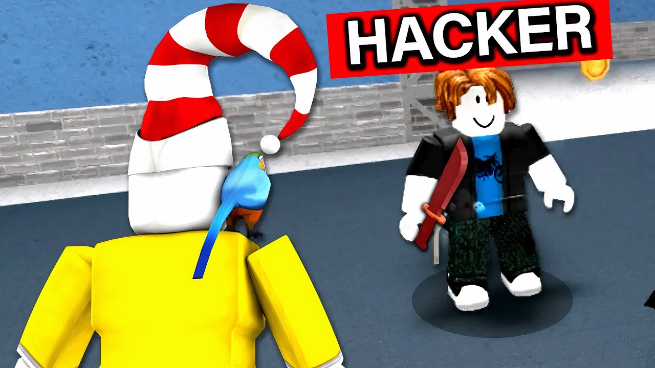 Hackers Joined My MM2 Game.. (Roblox Movie)