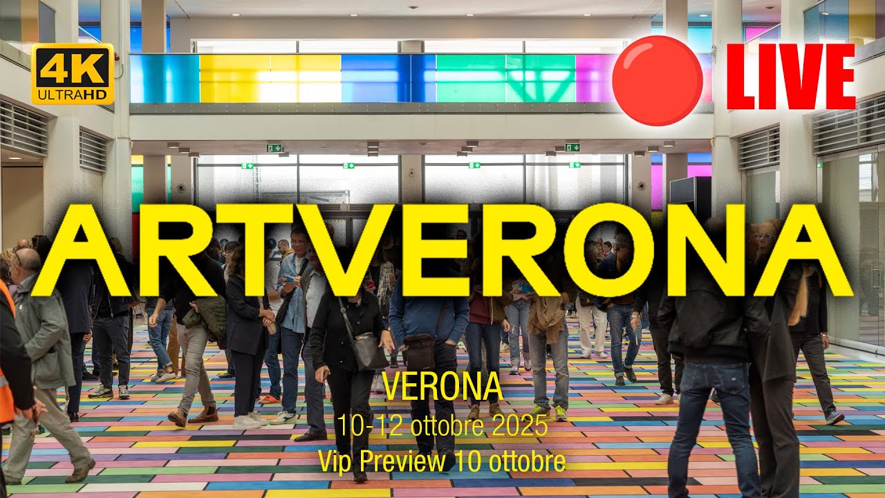 ART VERONA 2025 (VIP Preview) Live Streaming 10 ottobre 2025