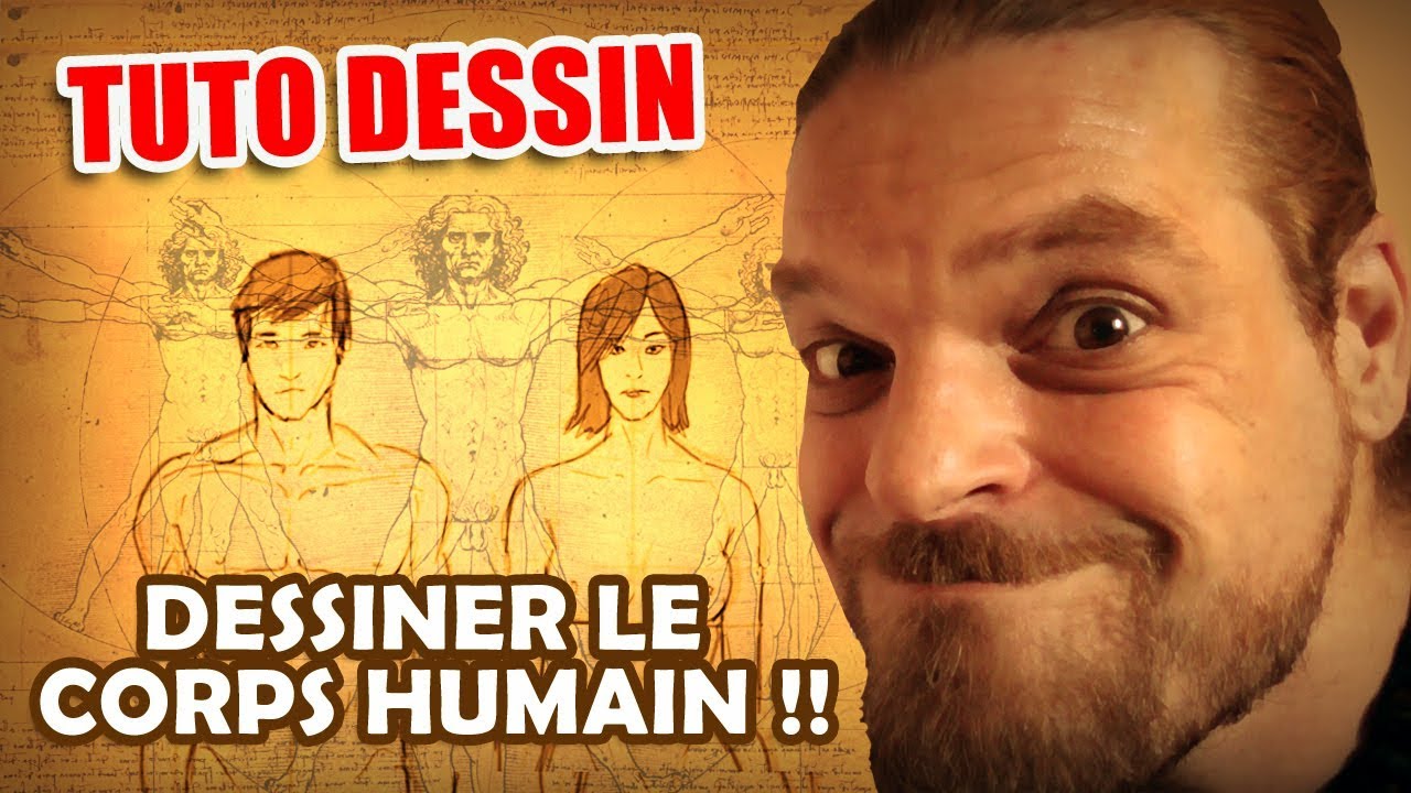 DESSINER LE CORPS HUMAIN !!! (Proportions H et F)
