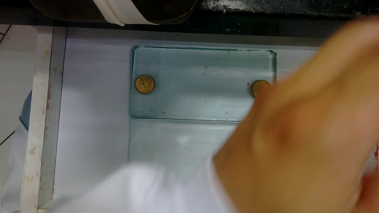 Como fazer uma base de prova,usando as placas de vidro