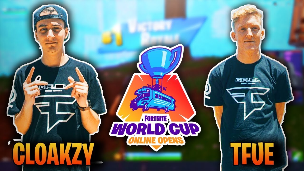 FAZE TFUE And CLOAK Dominate The World Cup Qualifier Finals Lobby (World Cup Duos Qualifier Finals)