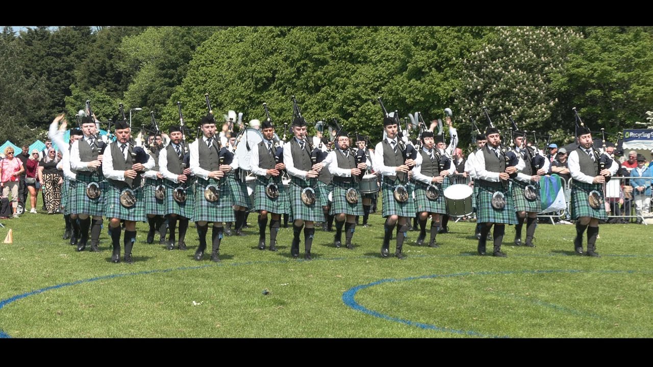 Inveraray & District Pipe Band's medley at the Bangor UK championships