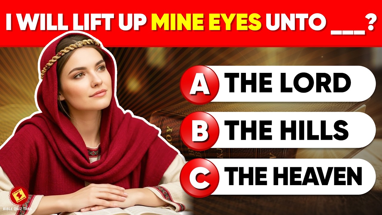If You Score Above 20 on This Bible Quiz, You Truly Know Your Bible | Bible Quiz Tabs