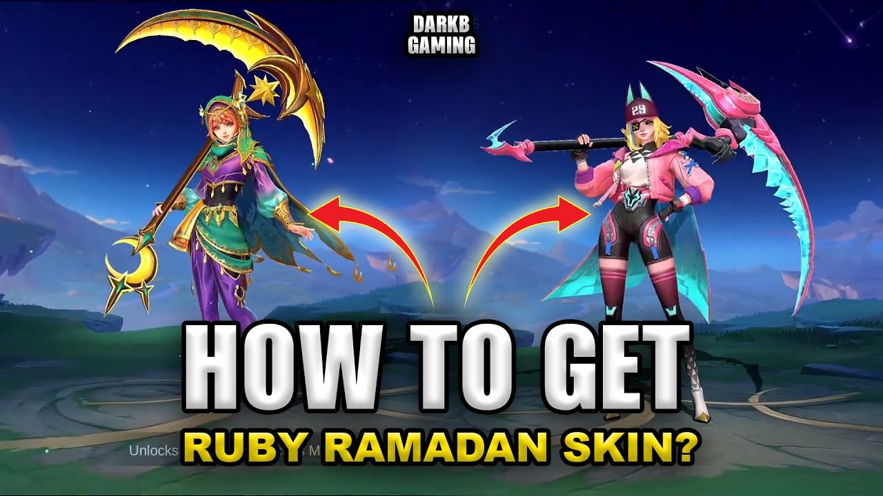How To Get Ruby Ramadan Skin For Free | Dazzling Golden Spin Free Skin Event Guide | Mobile Legends