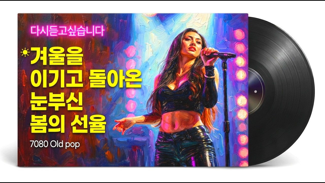 [7080🎵oldpop] ☔유리창 너머, 당신의 고독을 껴안을 13곡의 찬가