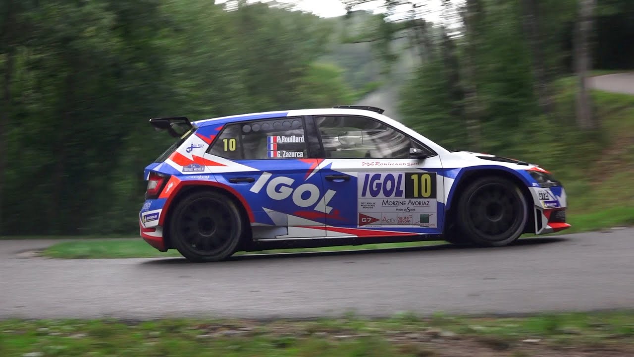 #BestOf Patrick Rouillard - Rallye du Mont Blanc 2022 - Skoda Fabia R5 Evo 2