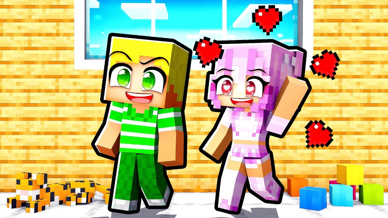 Emil F&aring;r En K&AElig;RESTE I Minecraft!!