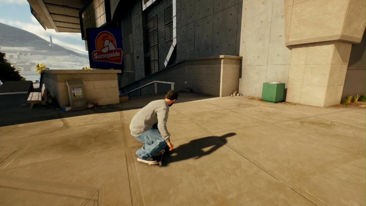 SKATE Gameplay Partial DIY Line