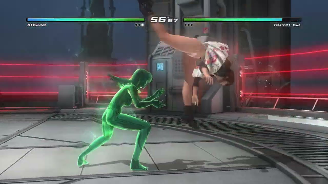 DEAD OR ALIVE 5 Last Round -KASUMI VS ALPHA 152-