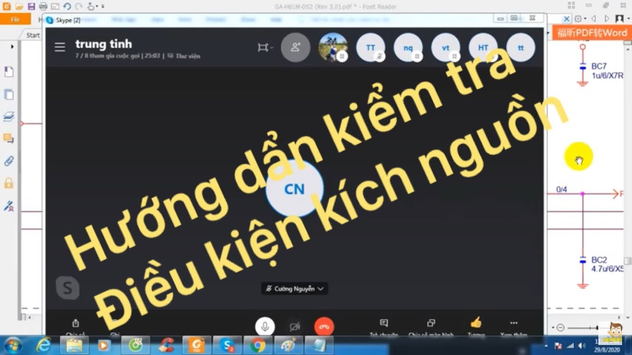 TT 88 : Hướng dẩn sửa main không kích được nguồn h61 h81 giga