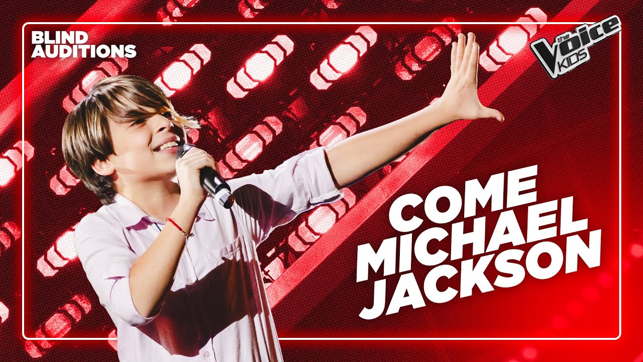 Leonardo come Michael Jackson in “The Way You Make Me Feel” | The Voice Kids 3 Blind Auditions