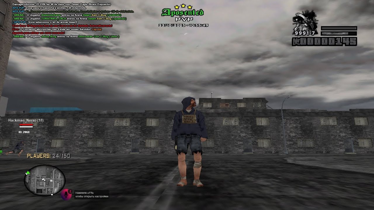 Gta Clean Com Voip Brp Para  PC  // +200fps #samp #aposented 