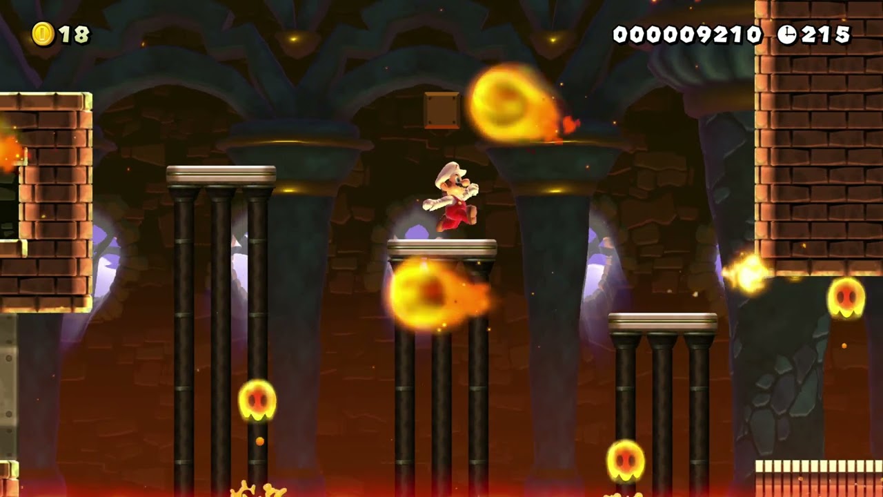 A standard castle by Benjamein 🍄Super Mario Maker 2 Switch 2 No Commentary #duh